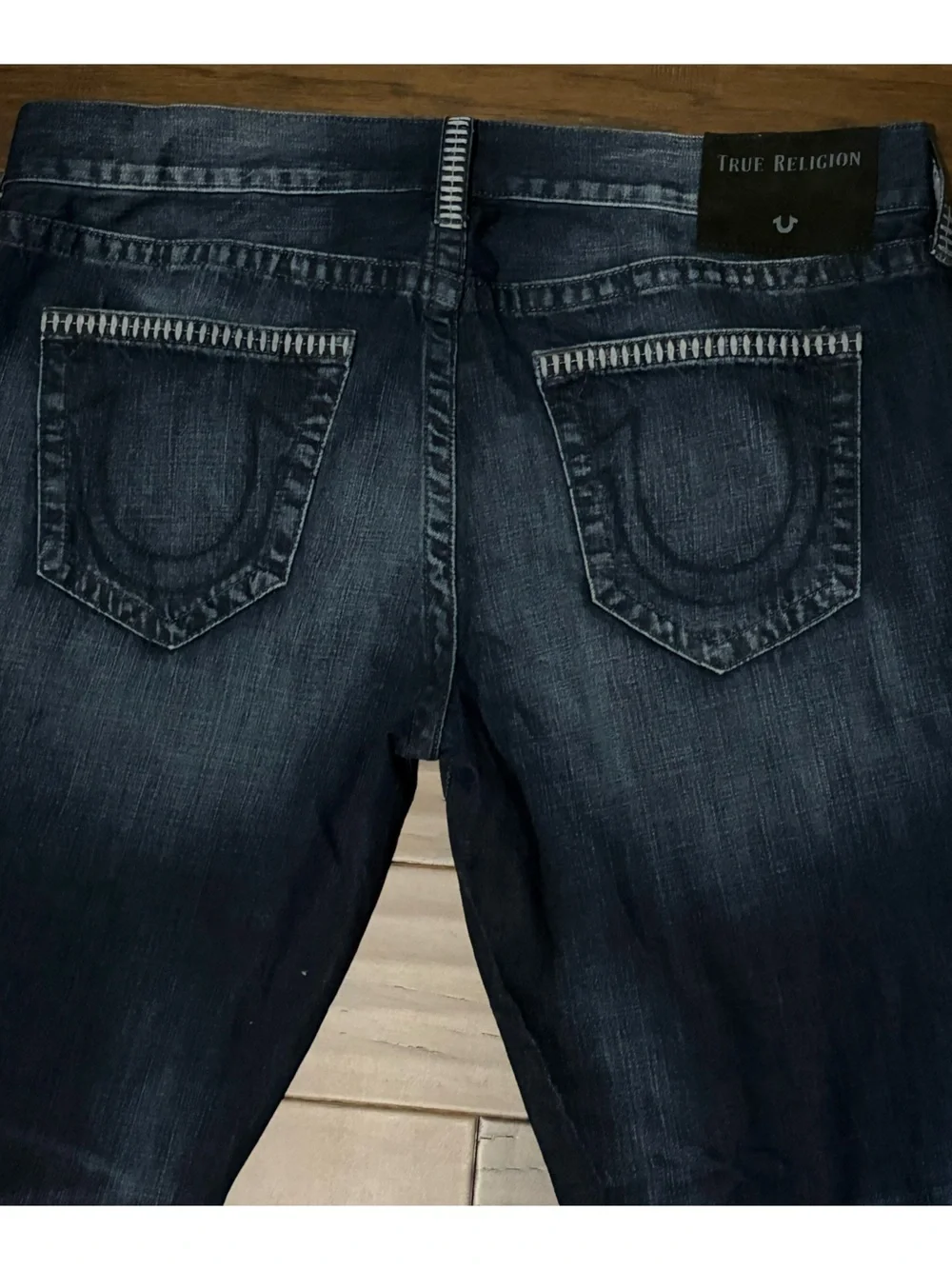 Mens True Religion Geno Thick Stitch Size 38